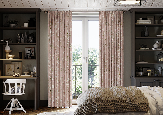 Almond Blossom, Pebble - Made to Measure Curtains - Image 3